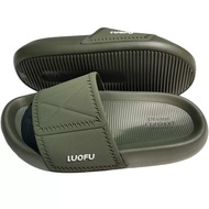 SANDAL SELOP PRIA LUOFU E7210 EMPUK RINGAN KEREN 2024 / SANDAL KARET PRIA TERBARU VIRAL