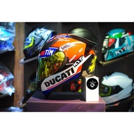 Fullface Royal m138 Helmet with KYT stamp ducati desmo - Helmet