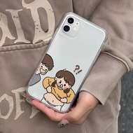 Clear Photo frame case for iphone 14 pro max 11 13 12 7Plus X XS Max fashion fashion Funny Boy and Girls cover