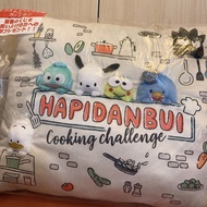 日本 Sanrio 一番賞 尾賞 大抱枕 AP鴨 PC狗 水怪 人魚 XO Keroppi 大眼蛙 企鵝 Sam 方形枕 Cushion 男團 Hapidanbui