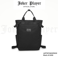 Joker Player Men Nylon 12L Laptop Backpack - Black JH 1019