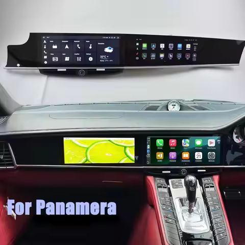 Dual Screen 12.3 Inch +12.3 Inch Carplay For Porsche Panamera 970 2010-2016 Upgraded Interactive And