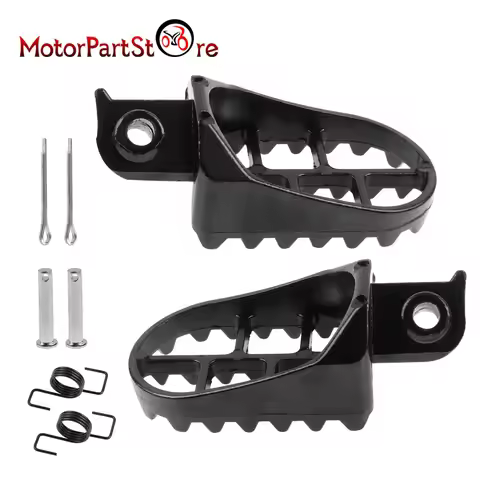 Footrest Footpegs Foot Pedal Foot Pegs For Honda Yamaha Kawasaki BMW CR80 CR85 XR50 XR70 KLR650 CR C