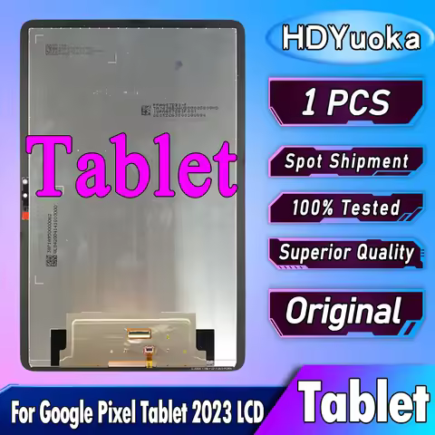 10.95" IPS For Google Pixel Tablet 2023 LCD Display Touch Screen Digitizer Assembly For Google Pixel