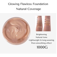 aibuy perfume foundation glowing 1000g 1kg  full coverage makeup foundation waterproof whitening glo