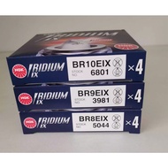 1 pcs NGK Standard Spark Plug BR8EIX BR9EIX BR10EIX For Two-stroke off-road motorcycle, go-kart, pow