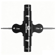 RC Outer Hex Cross Wrench 7mm Cross Wrenches Sleeve 2mm 1.5mm Hex Screw Driver & Spanner for RC Car 