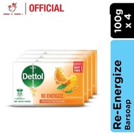 Dettol Barsoap 4X100g (B3F1) Re-Energize
