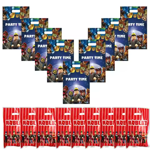 Roblox 99 Nights InThe Forest Gift Bags Goodie Bags Loot Bag Birthday Party Favors Supplies Decorati