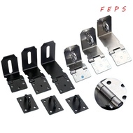 FEPS 90 Degree Lock Catch, Burglar-proof Household Padlock Clasp,  90 Degrees Stainless Steel Hardwa