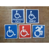 Sticker OKU Sign - Bumper/Body Sticker