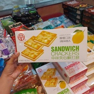 Biscuit chung hsiang sandwich crackers lemon 144g biscuit crackers