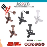 Acorn Corner DC-360 DC Fans 16" WH/CO/SG KIPAS BL