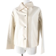 全新Aquascutum White Label 女夾克，淺米色，6 碼，日本製造，正品，原價：75,000 日元