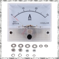 [D E O K] 85C1-A Dc Analog Ampere Meter Panel Meter Gauge 30A Amp Gauge Current Mechanical Ammeters