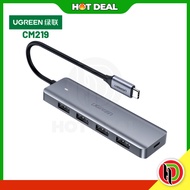 Hotdeal Ugreen CM219 USB-C 3.0 To 4 Ports HUB Adapter Type C Multiport Adapter Type C Hub Docking St
