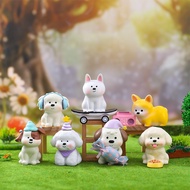 BLIND BOX cute dog statues - shiba, fuzzy, corgi, spotted, husky