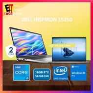 DELL Laptop Inspiron 15250 (INTEL I5-1334U /8GB OR 16GB /512GB SSD/15.6" FHD IPS/ W11 PRO/2YR/BAG)