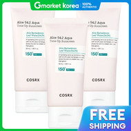 COSRX | ครีมกันแดด Aloe 54.2 Aqua Tone-Up SPF50+ PA++++ 50 มล. x 3