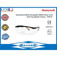Honeywell S200A Safety Glasses Clear Lens Anti-Fog Honeywell S200A Glasses