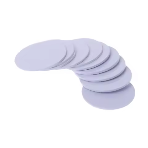 New 10Pcs Ntag215 NFC Tags Sticker Phone Available Adhesive Labels RFID Tag 25mm Token Patrol Univer