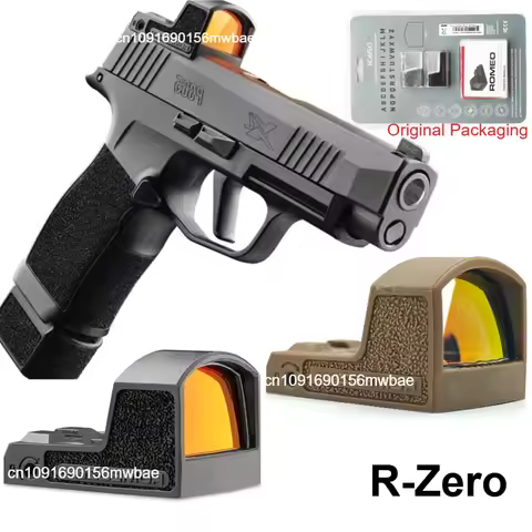 Original R-Zero 1X24MM Red Dot Sight RMSc Footprint for S*G SAU*R 365/P320/G*ock 43x/G48/1911/Hellca