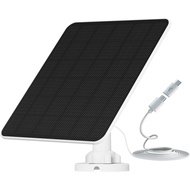 6Watt solar panels for surveillance cameras，USB Solar Panel Compatible Rechargeable Battery Camera，T