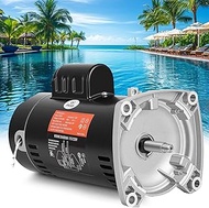 Cuilvu USQ1152 Pool Pump Motor - Swimming Pool Pump Motor, 3450 RPM, 1 1/2HP, 115/230V, 48Y Frame, 3