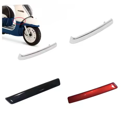 Motorcycle Accessories For Peugeot Django 125/150 QP150T-C Front Panel Chrome Trim Strip Django 125/