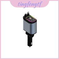Car Charger With Rgb Flow Light And Ce Rohs Fcc Ul Certification For Safe Charging