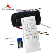 Frequency Conversion Ceiling Fan Remote Control Kit 6 Speed High Voltage Receiver Light Controller f