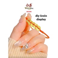 Wing Sing 999 乾隆通宝金钱铜币 Loket 5G Duit Syiling 999 999 Money Coin 5G Pendant