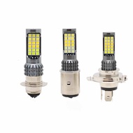 Foreign Trade New Motorcycle LED Dual tri-color headlights H4   BA20D H6 Constantly on and flashing3