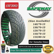 Safeway Tire/ For Nmax v1,v2  w/sealant & Pito