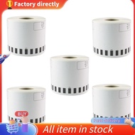 In stock-5 Refill Rolls Compatible DK-22205 Label 62mmx30.48M Continuous Compatible for Brother Labe