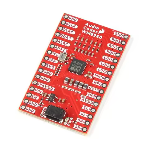 BOB-21250 Audio Codec Breakout - WM8960 (Qwiic) for SparkFun