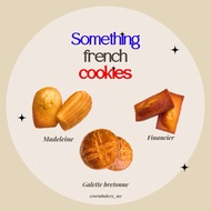 *Gift box* French baked cookies/Madeleine/Financier/Galette bretonne/Canele/Butter cookies/Gift box/ Door gift