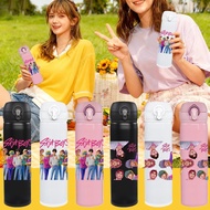 Kpop Demon Hunters Gradient Color Water Cup304 Stainless Saja Zoey Kid Huntr/x Gift Birthday B0h1