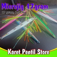1 micro jig 7 / 10 17 gram/ 6/ 7 7.5 cm/ with 2 assists fast actionHOOK