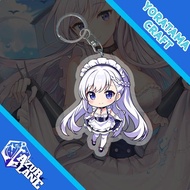 Gantungan Kunci Azur Lane, Akrik Custom Keychain - Belfast