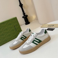 IEU1 Handmade First Layer Cowhide White Shoes Men's Genuine Leather Sneakers Autumn All-Match Small 