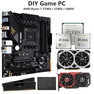 ✚Gaming PC Ryzen R7 3700X/5700X/5800X DDR4 16GB 480G GTX1660 super/RTX2060 Super ASUS TUF B550M- ☏✍