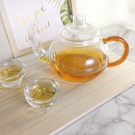 台灣純手工吹製 居家 辦公 日詮玻璃茶壺/咖啡壺/花茶壺 600ml