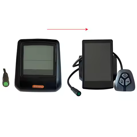 Bafang DPC07 LCD Display Bicycle Accessories Speed Control Panel 36V48V For Bafang Mid-motor Ebike I