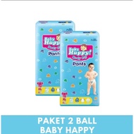 Baby happy 2 ball Extra Soft High Absorbency pempers babyPopok diapers pants
