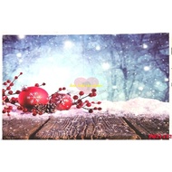 High-quality Poly Fabric Studio Backdrop, Beautiful Christmas Bokeh Snow Falling FO21412 <Free hook+