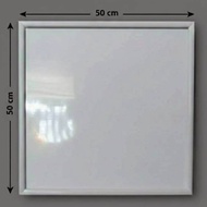 White Picture Frame 50x50cm. Photo 50x50cm.white (Add Color To Memory With A Minimalist Design