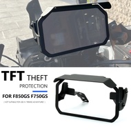 F850GS F750GS Motorcycle TFT Anti-theft Frame Cover Screen Protector Protection Parts For BMW F 850G