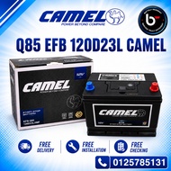 Installation Available Q85  120D23L Camel EFB Car Battery Bateri Kereta  mazda alphard vellfire voxy