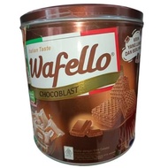 Italian taste waffle chocoblast wafer with cream 234gr/alangeng